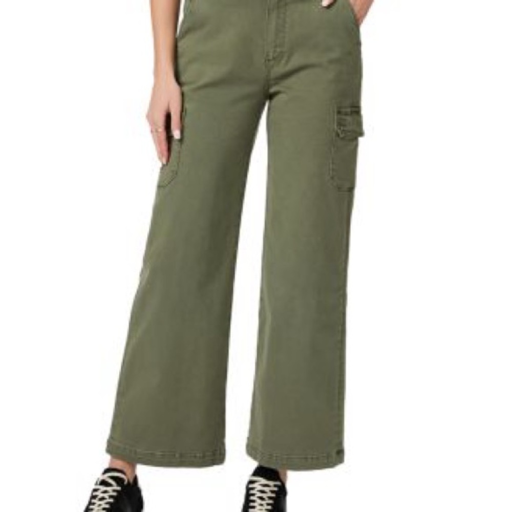 Paige Carly High Rise wide leg cargo